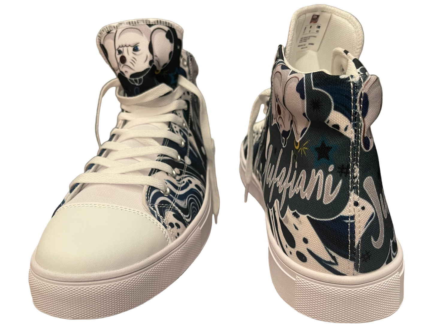 Jufafiani “Drip Beyond” High-Top Sneakers